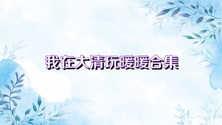 我在大清玩暖暖合集