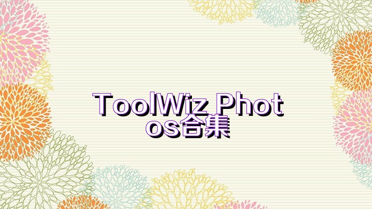 ToolWiz Photos合集