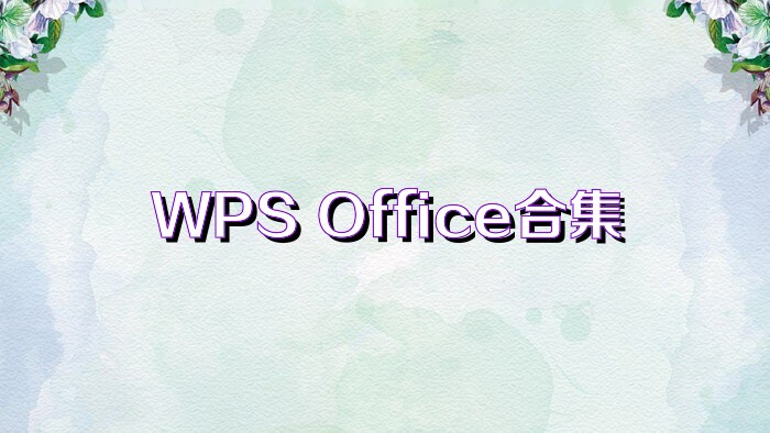 WPS Office合集