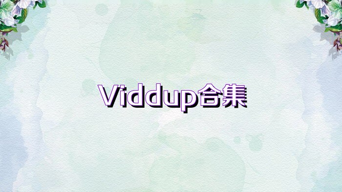 Viddup合集