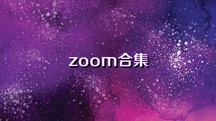 zoom合集