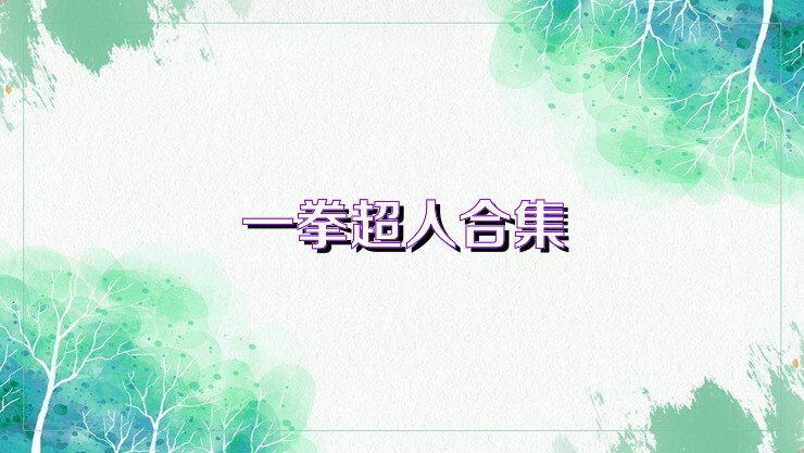 一拳超人合集