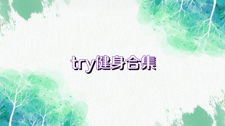 try健身合集