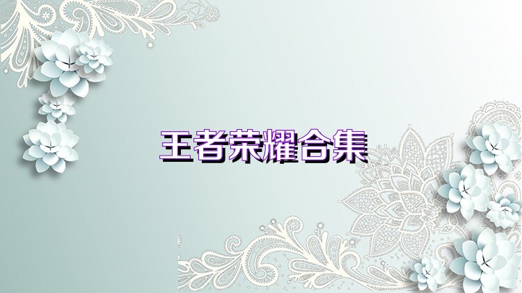 王者荣耀合集