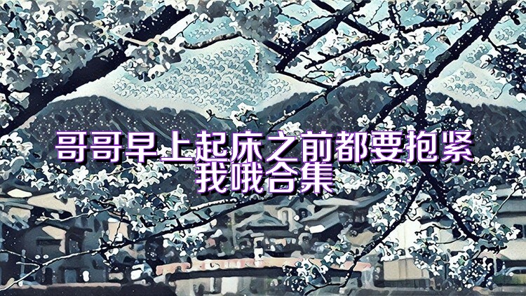 哥哥早上起床之前都要抱紧我哦合集