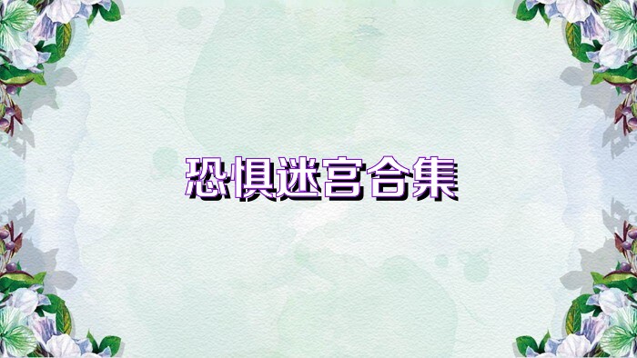 恐惧迷宫合集