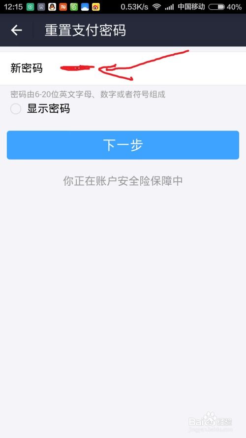 苹果支付宝如何更改支付密码