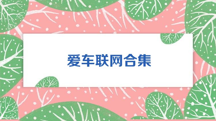 爱车联网合集