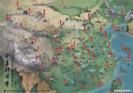 金庸群侠传如何全开地图