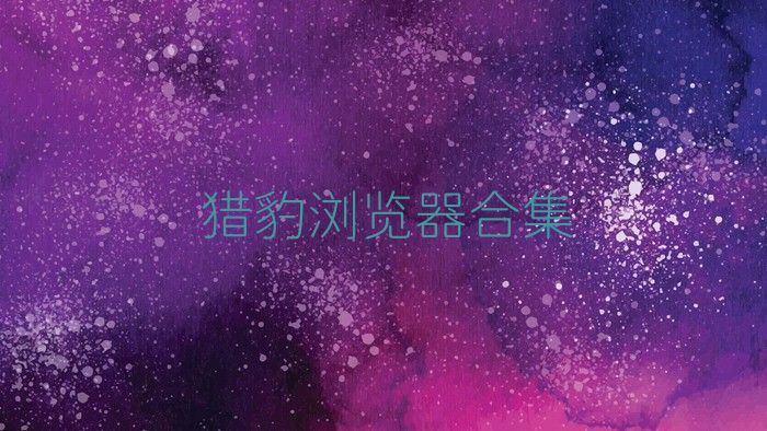 猎豹浏览器合集