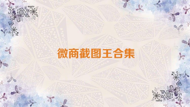 微商截图王合集