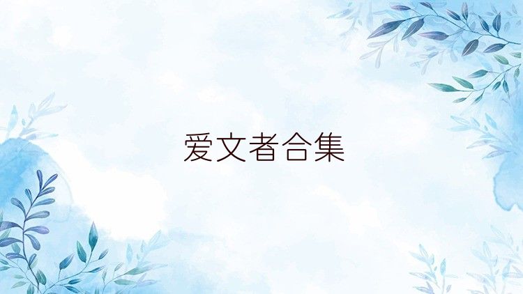 爱文者合集