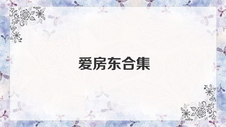 爱房东合集
