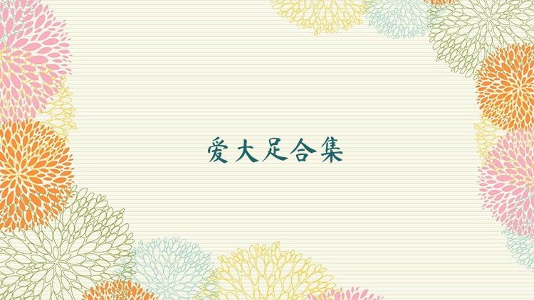 爱大足合集