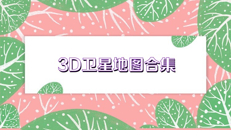 3D卫星地图合集