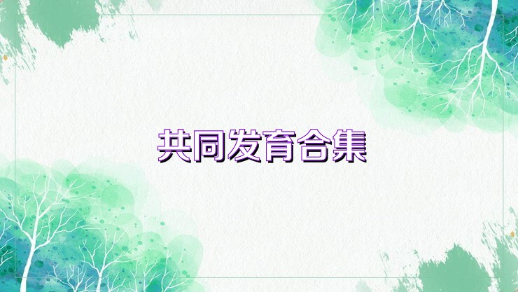 共同发育合集