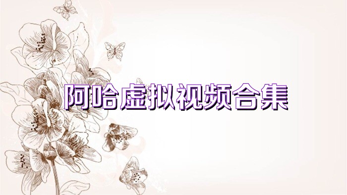 阿哈虚拟视频合集