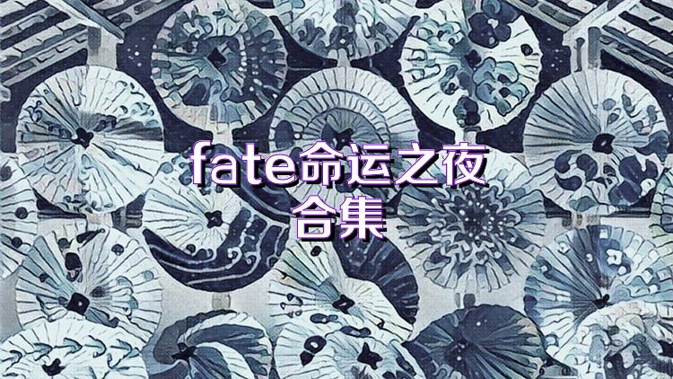 fate命运之夜合集