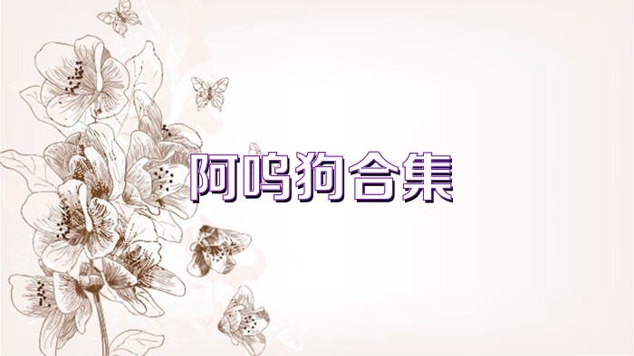 阿呜狗合集