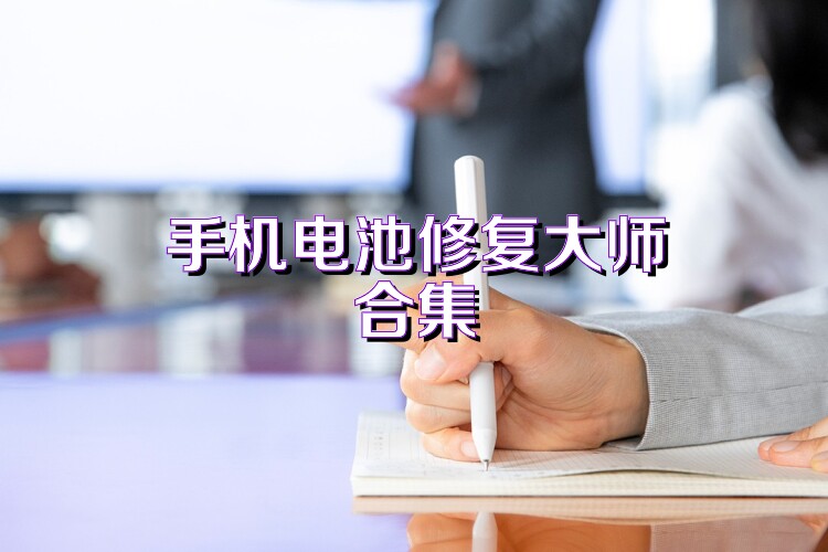 手机电池修复大师合集