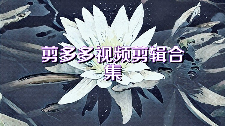 剪多多视频剪辑合集