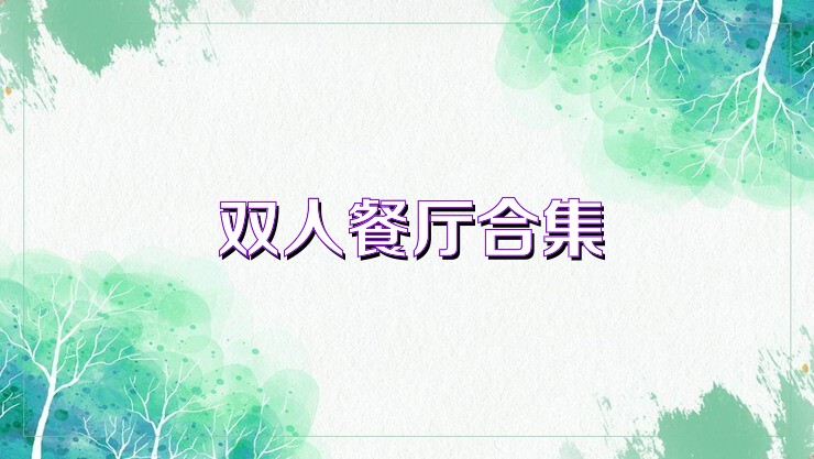 双人餐厅合集