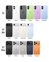 iPhone17Promax有哪些颜色